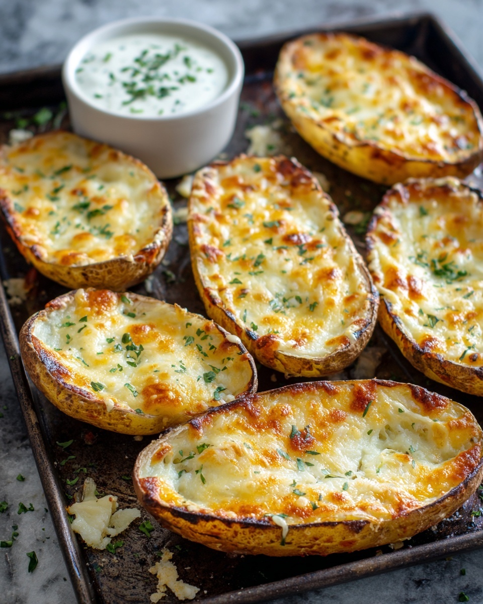 Baked Potato Skins Recipe - Recipe Image
