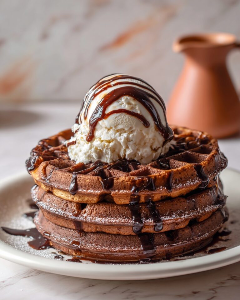 Brownie Waffles – A Rich, Guilt-Free Breakfast Recipe