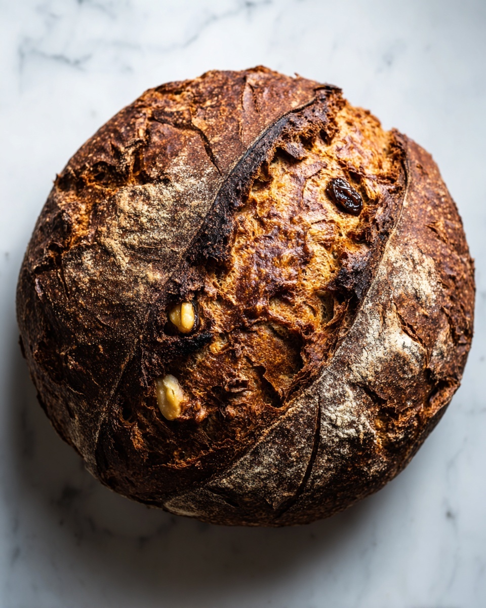 Double Chocolate Sourdough Bread Recipe - Recipe Image