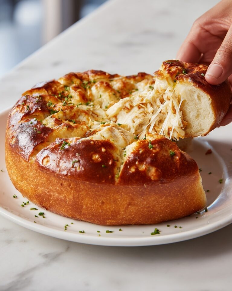 Heavenly Baked Chicken Alfredo Calzones – Cheesy Dish Recipe