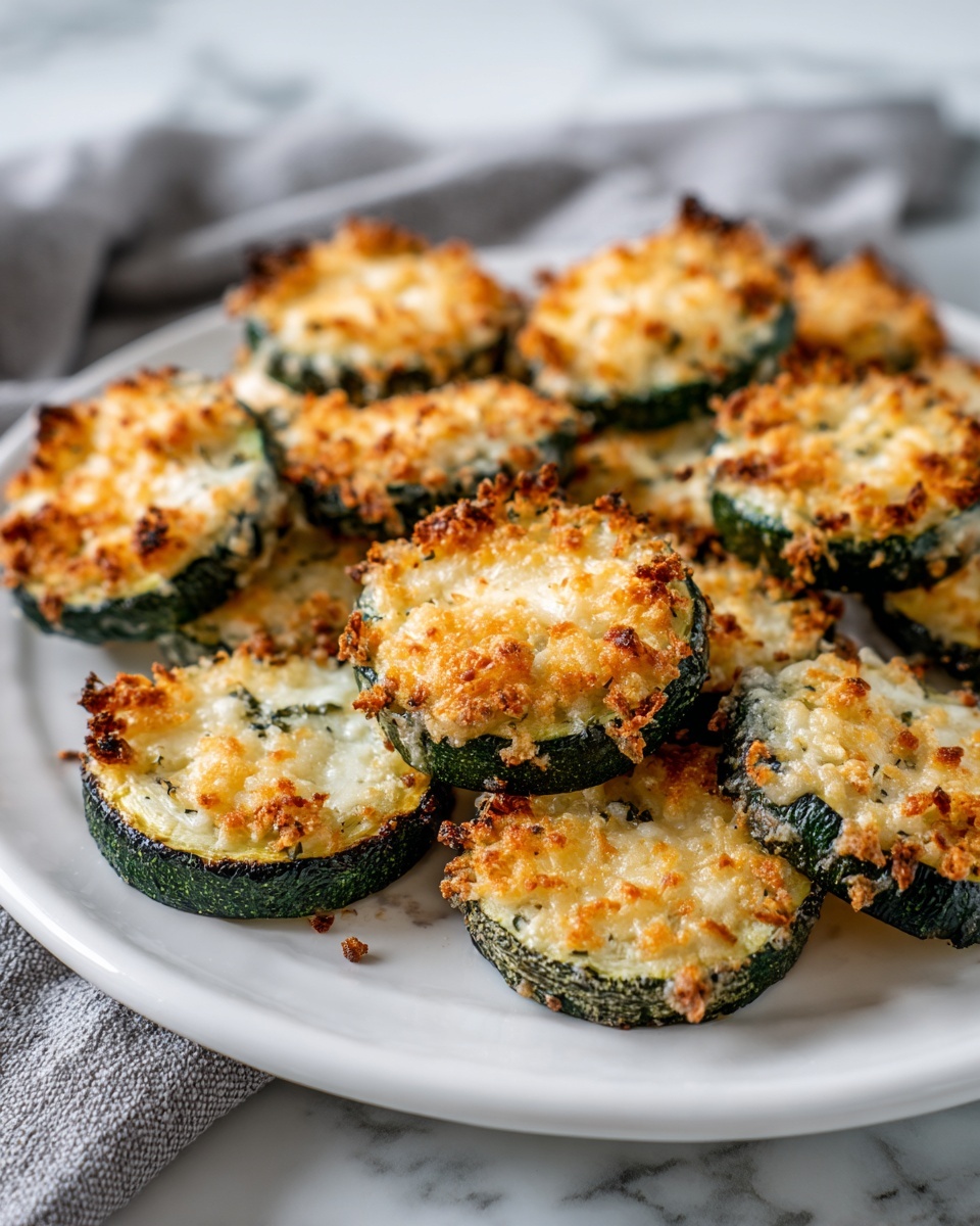 Low-Calorie Air Fryer Zucchini Parmesan Recipe - Recipe Image