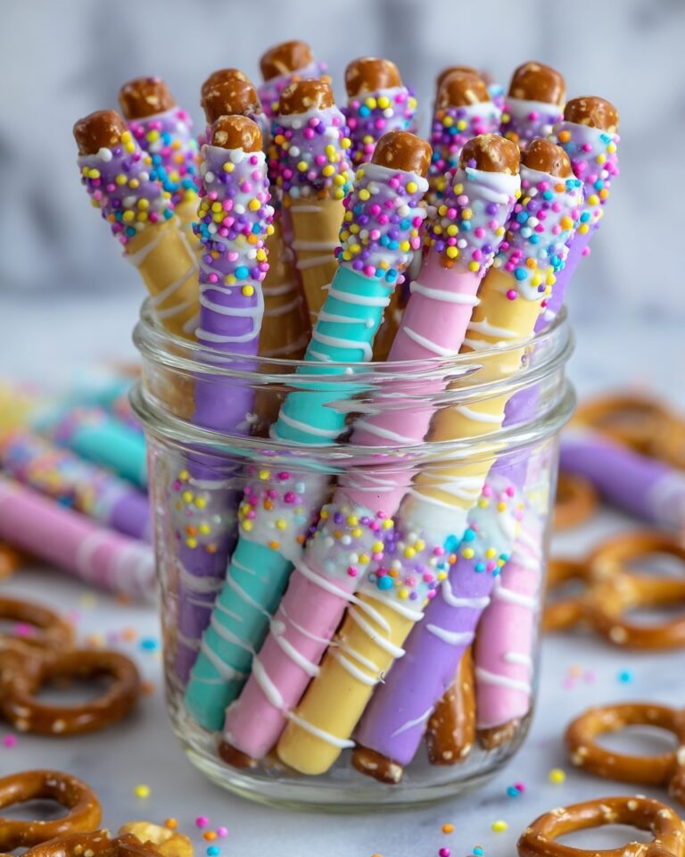 Easter Pretzel Rods Recipe