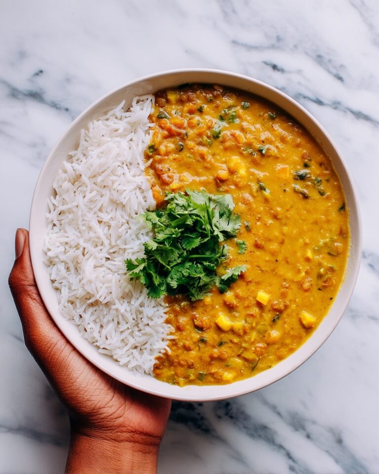 Coconut Red Lentil Dahl Recipe