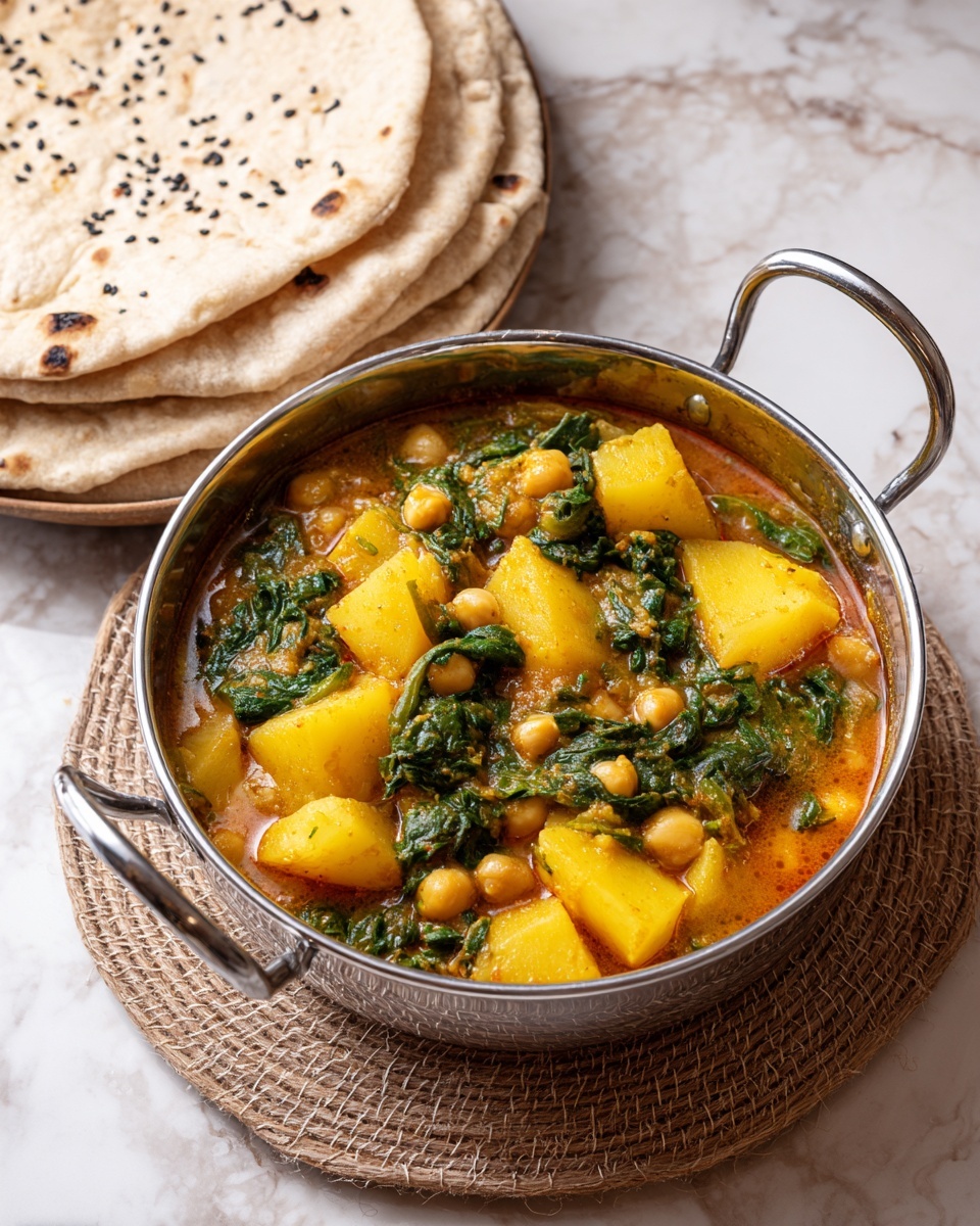 Chickpea Potato Curry Recipe - Recipe Image