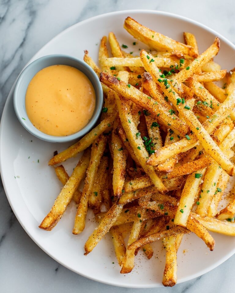 Zesty Shoestring Fries Recipe