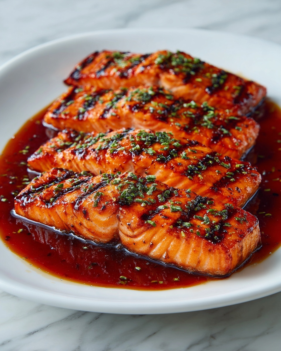 Brown Sugar Glazed Salmon Recipe - Recipe Image