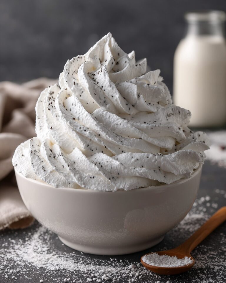 Homemade Whipped Cream Recipe