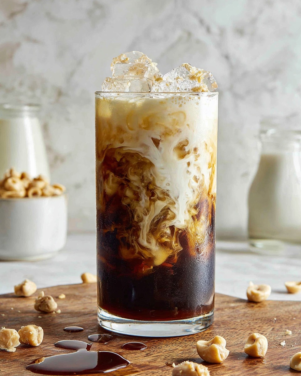 Caramel Hazelnut Iced Coffee Recipe - Recipe Image