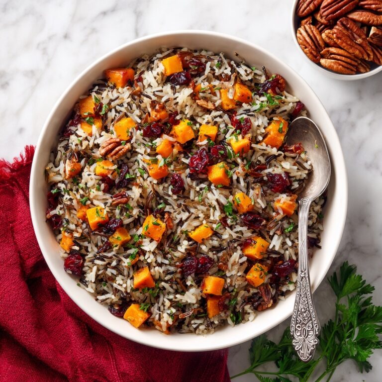 Cranberry Pecan Sweet Potato Wild Rice Pilaf Recipe