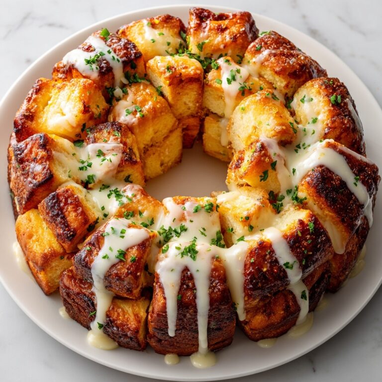 Chicken Alfredo Monkey Bread Recipe