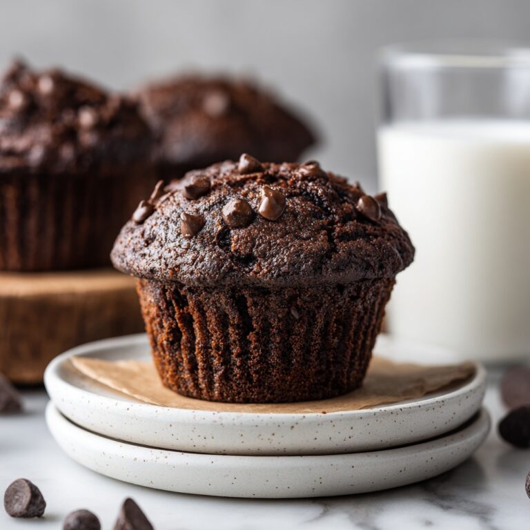 Copycat Costco Double Chocolate Muffins Recipe