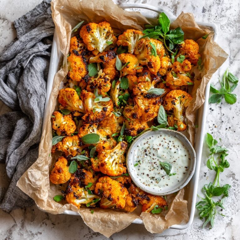 Crispy Cauliflower Buffalo Wings Recipe