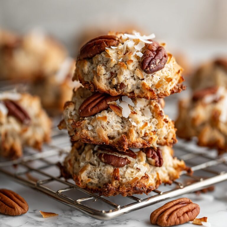 Chocolate Pecan Coconut Cookies Recipe