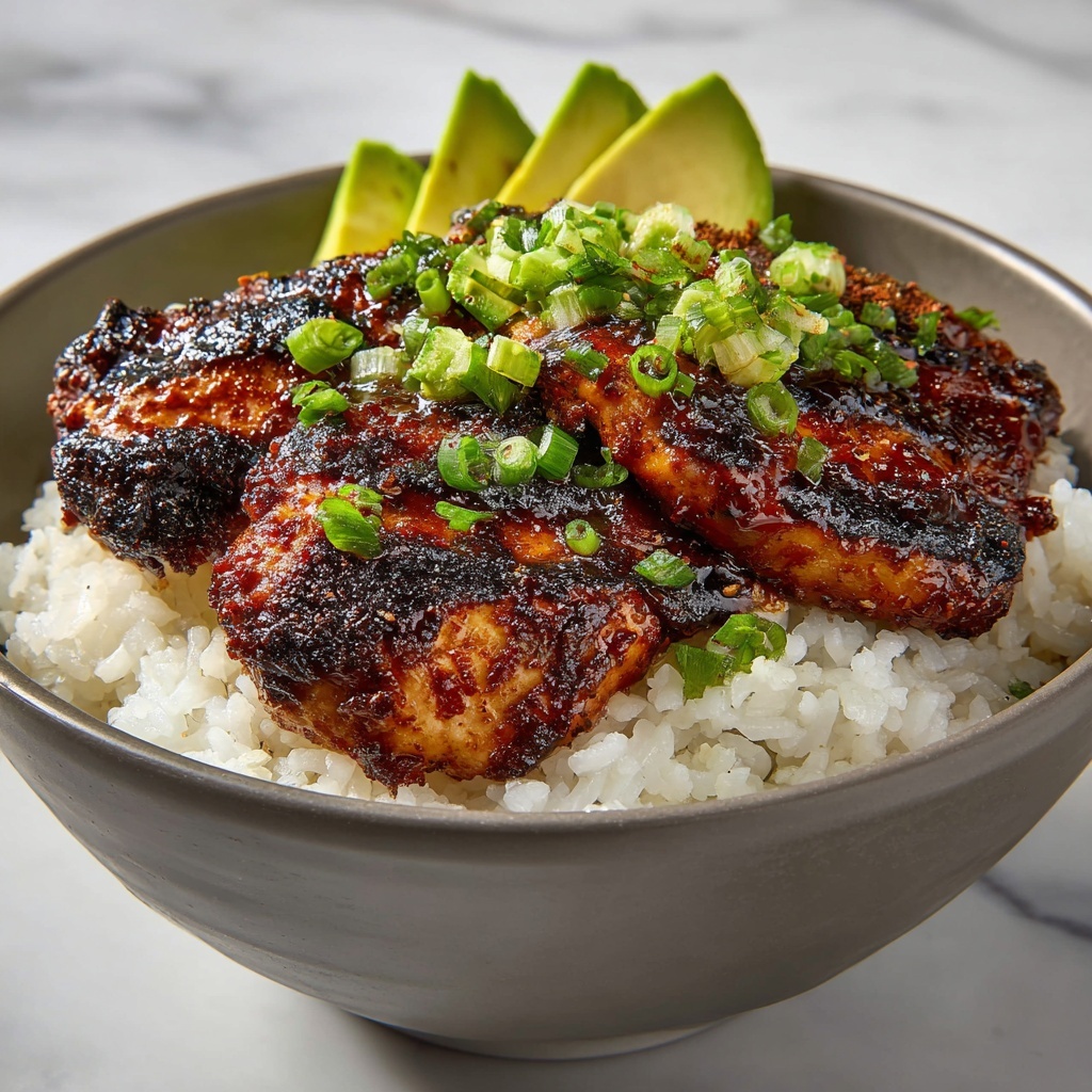 Honey Chipotle Chicken Bowl with Corn, Avocado, and Cilantro Recipe - Recipe Image