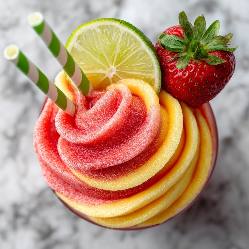 Strawberry Mango Margarita Cupcakes Recipe - Recipe Image