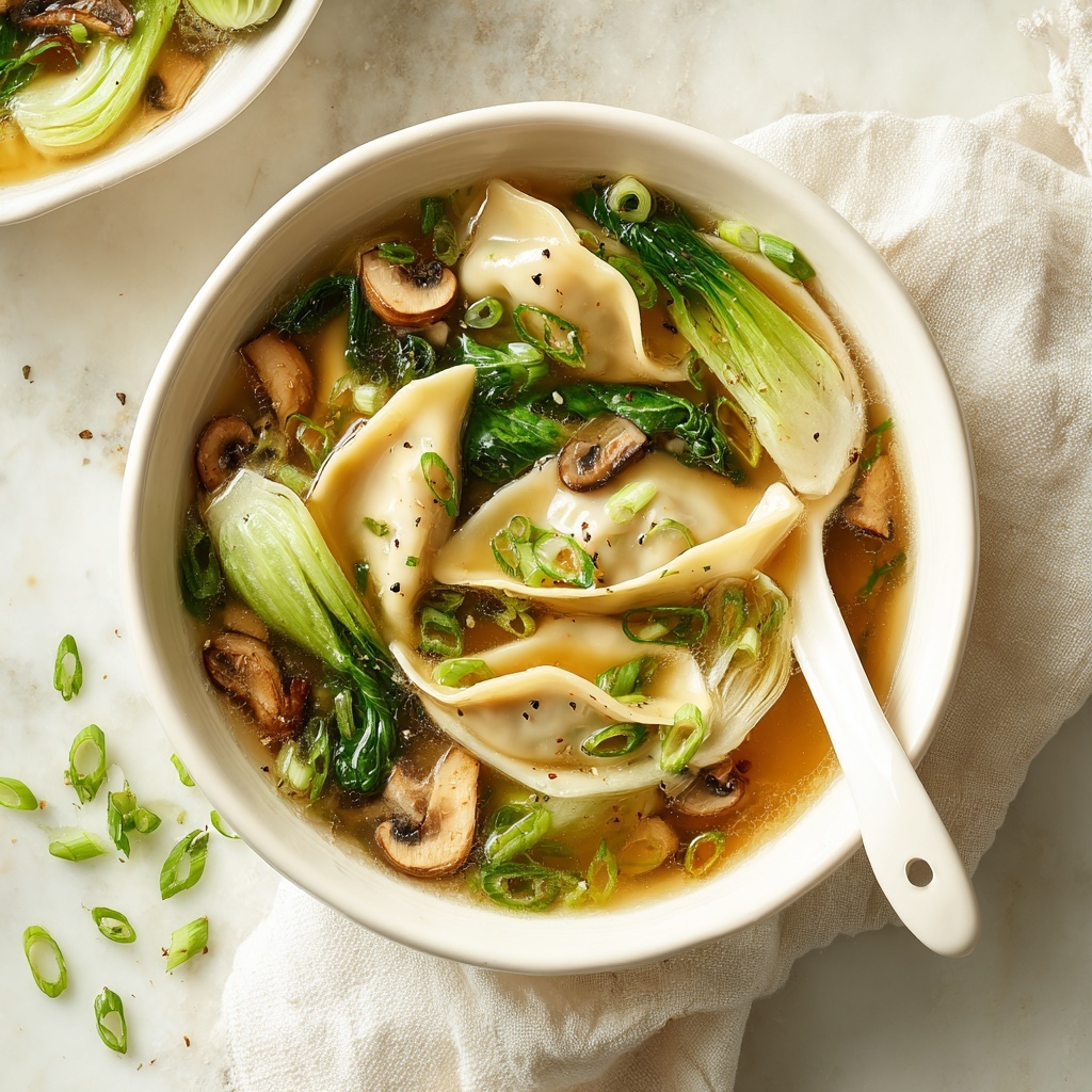 Easy Wonton Soup Recipe - Recipe Image