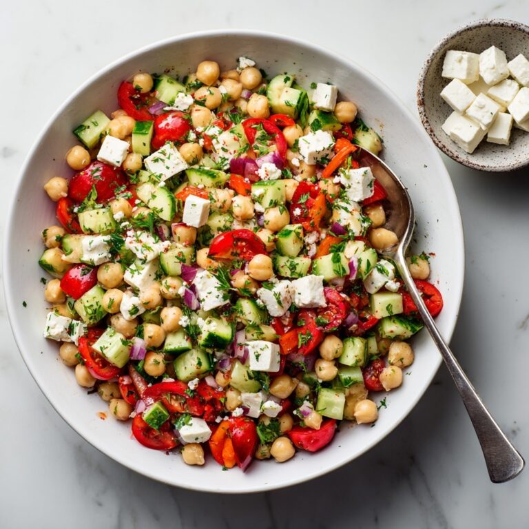 Mediterranean Chickpea Salad Recipe