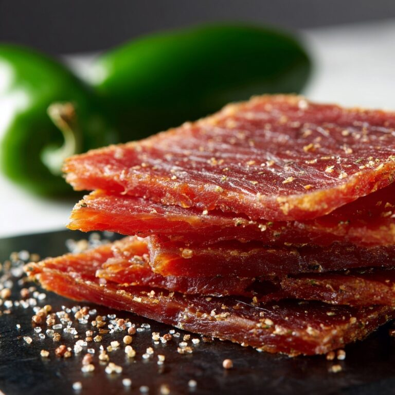 Dr Pepper Jalapeño Beef Jerky Recipe