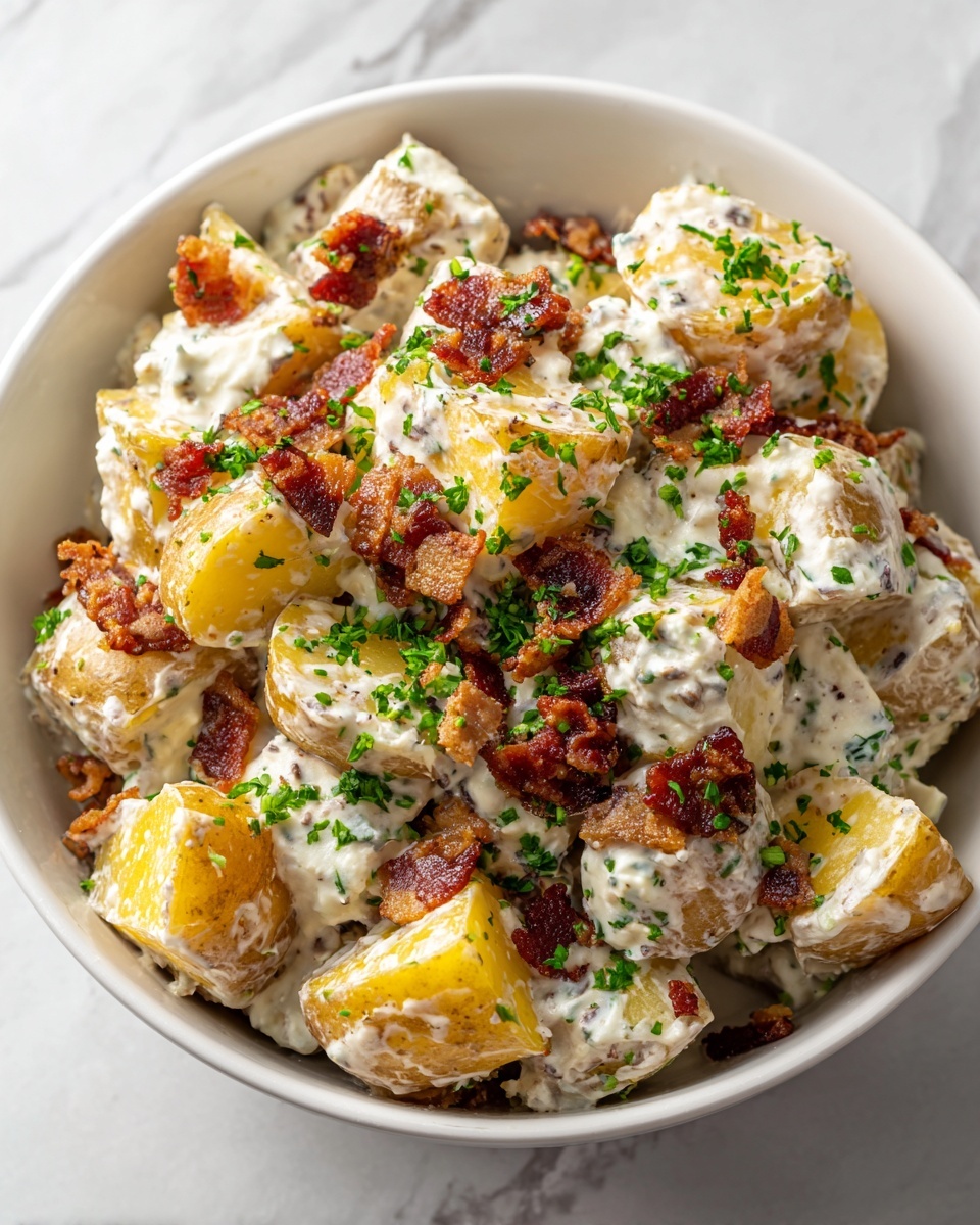French Potato Salad with Herb Mustard Vinaigrette Recipe - Recipe Image
