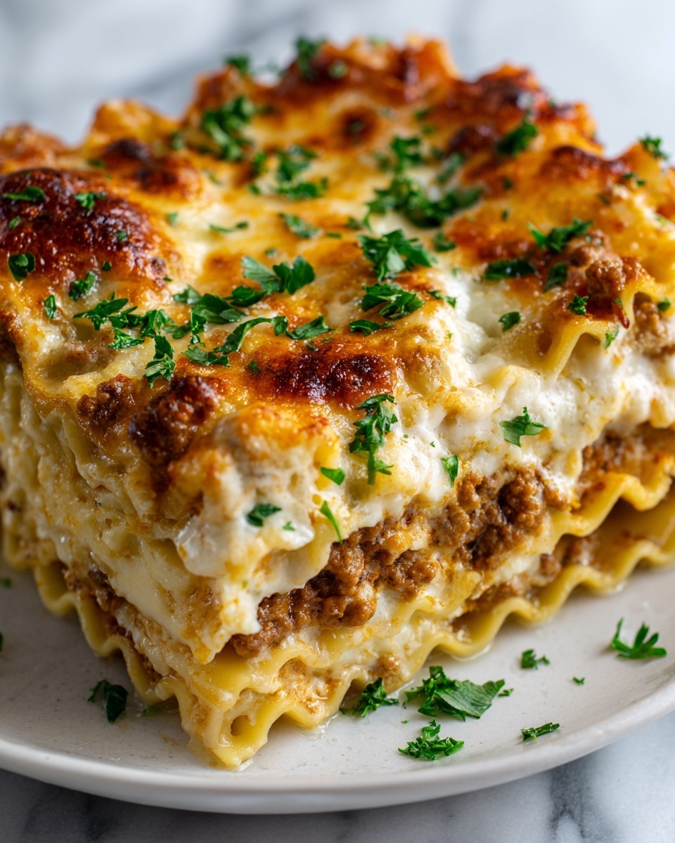 Sausage Alfredo Ravioli Lasagna Recipe - Recipe Image