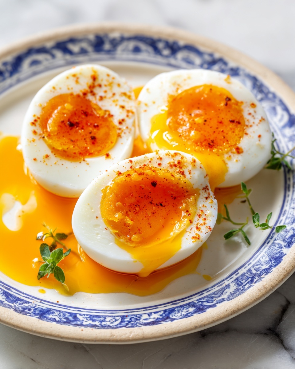 Turkish Eggs (Cilbir) Recipe - Recipe Image