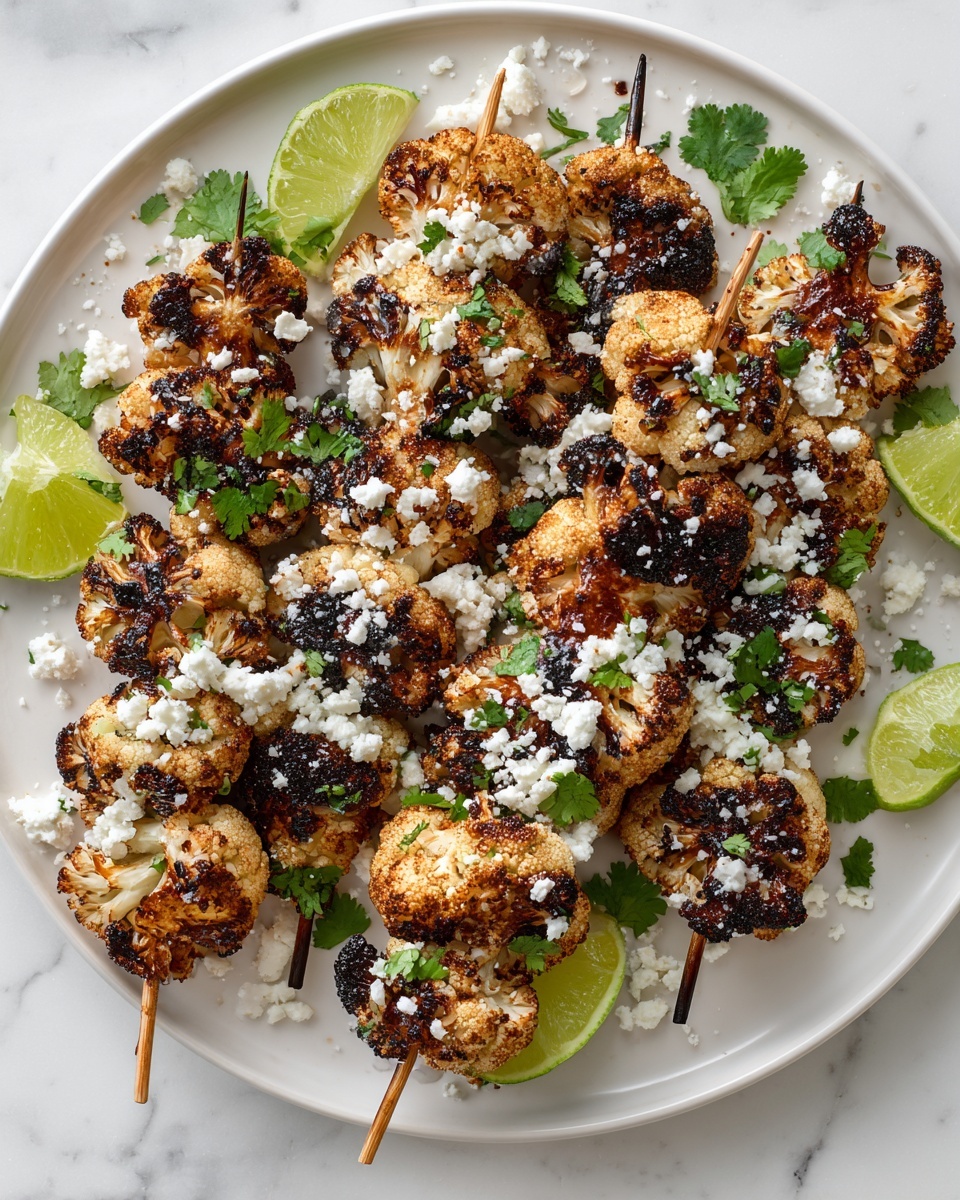 Mexican Street Style Grilled Cauliflower Recipe - Recipe Image
