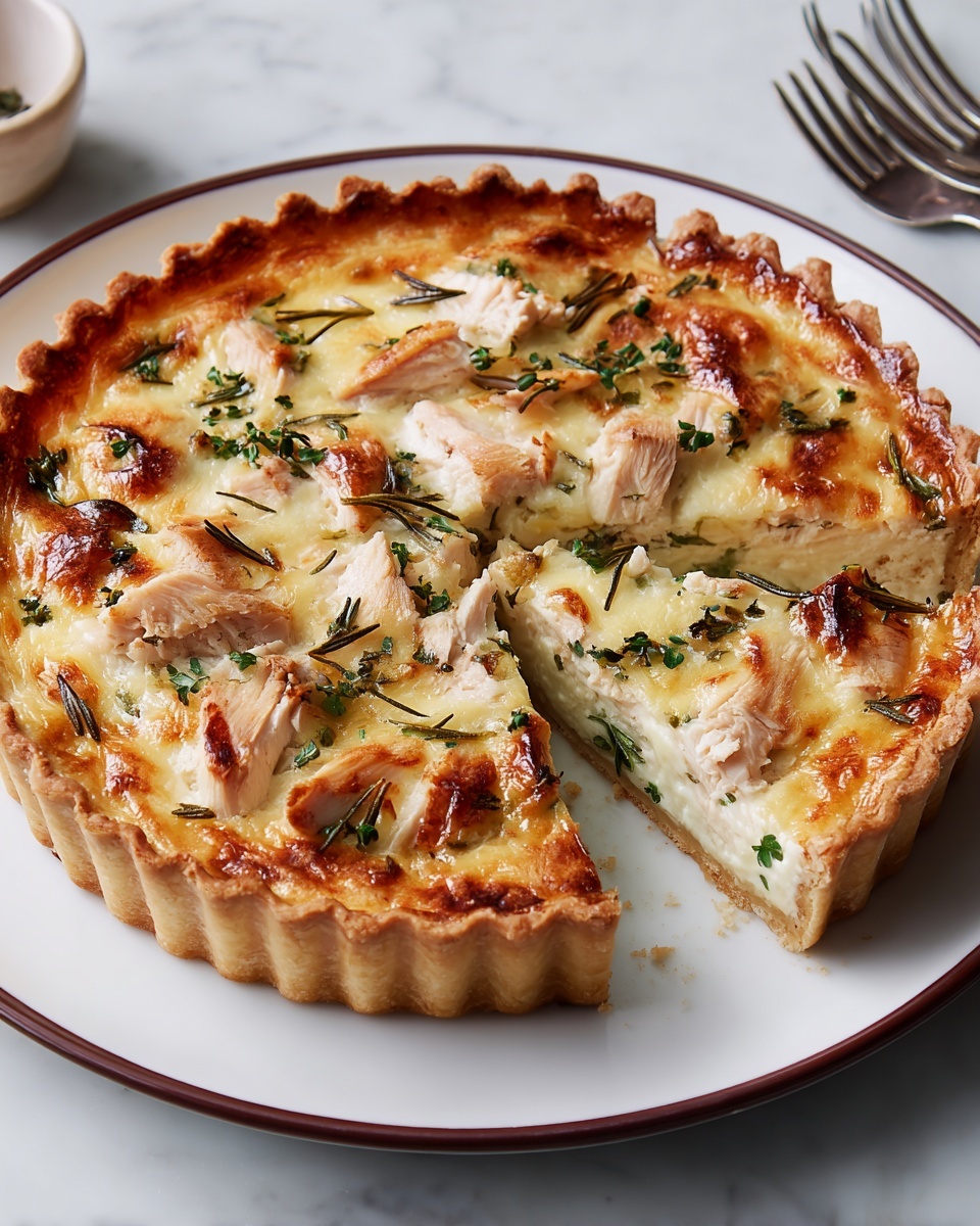 Crab and Tarragon Tart Recipe - Recipe Image