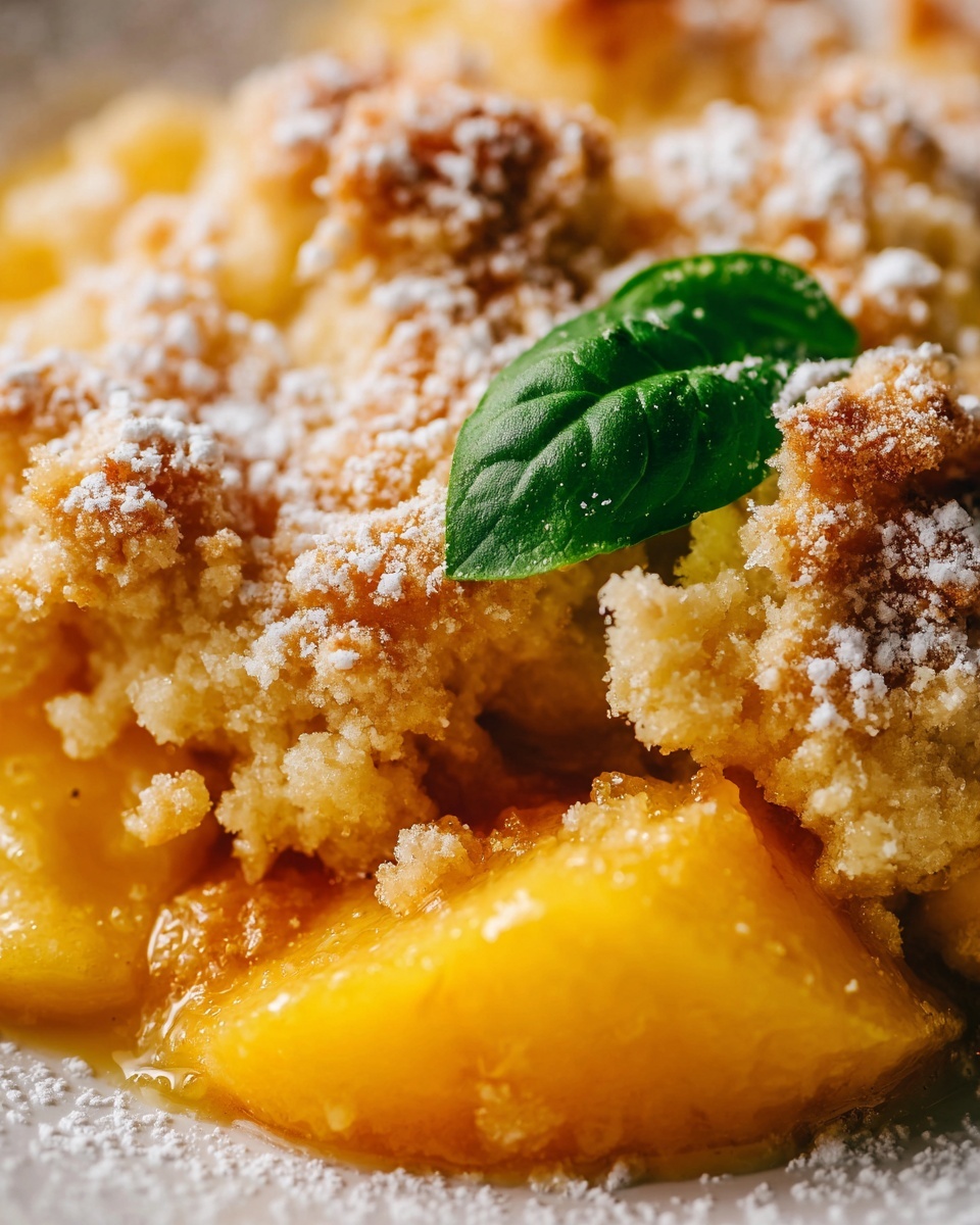 Peach Dump Cake Recipe - Recipe Image