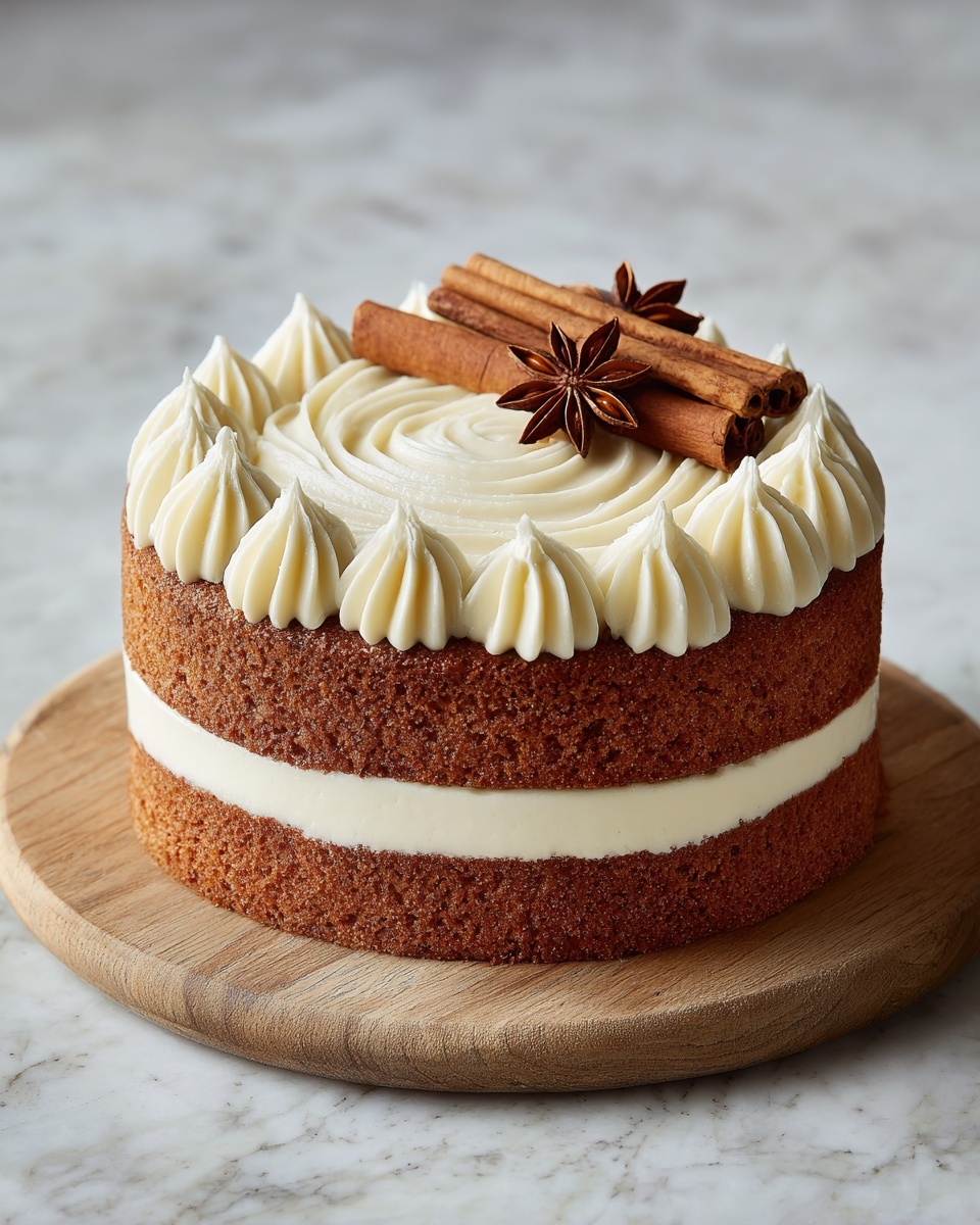 Spiced Brown Sugar Chai Layer Cake Recipe - Recipe Image