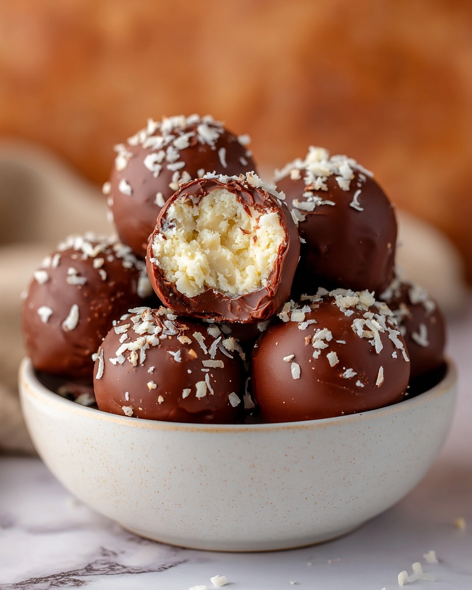 Almond Joy Coconut Bites Recipe - Recipe Image