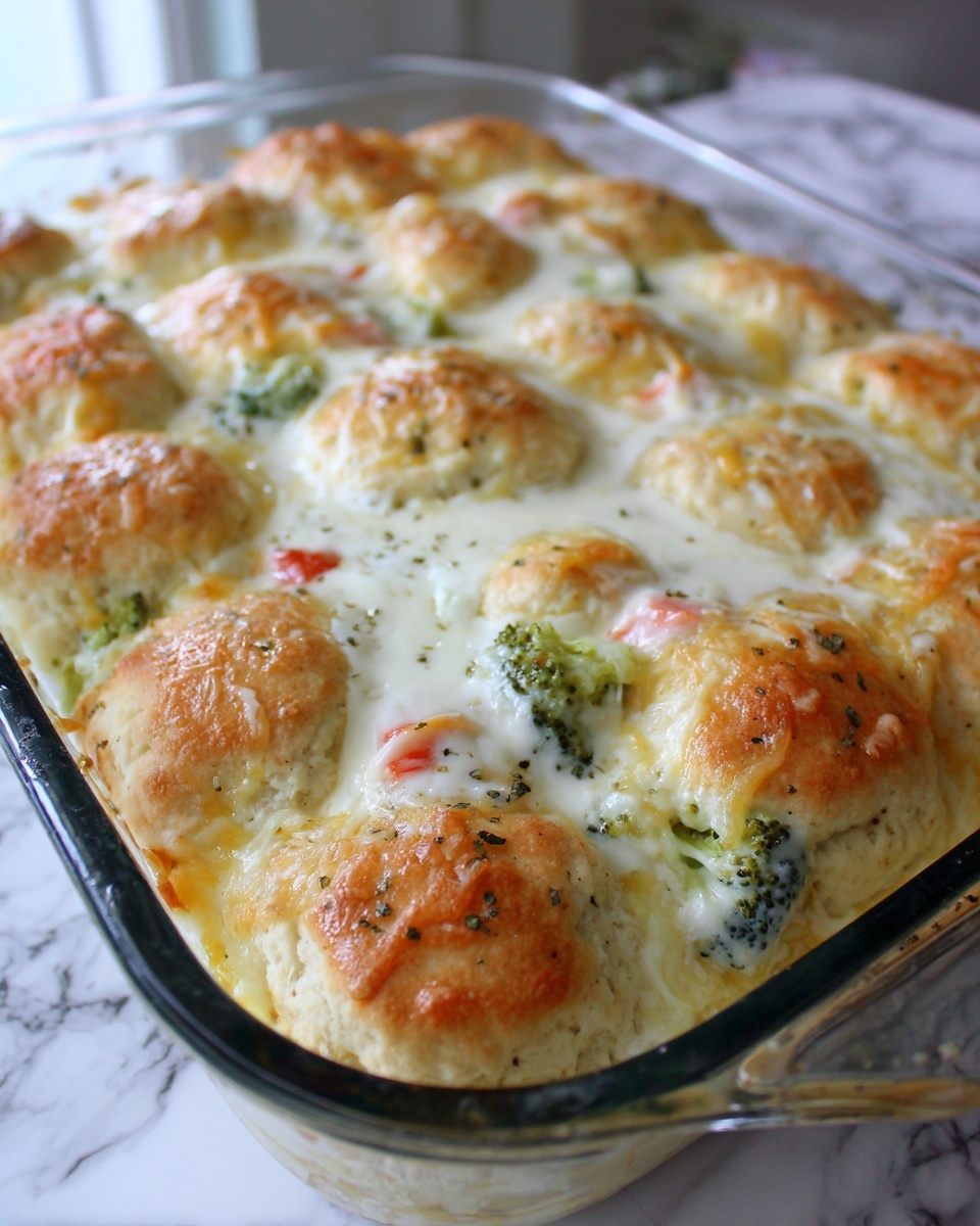 Chicken Crescent Casserole Recipe - Recipe Image