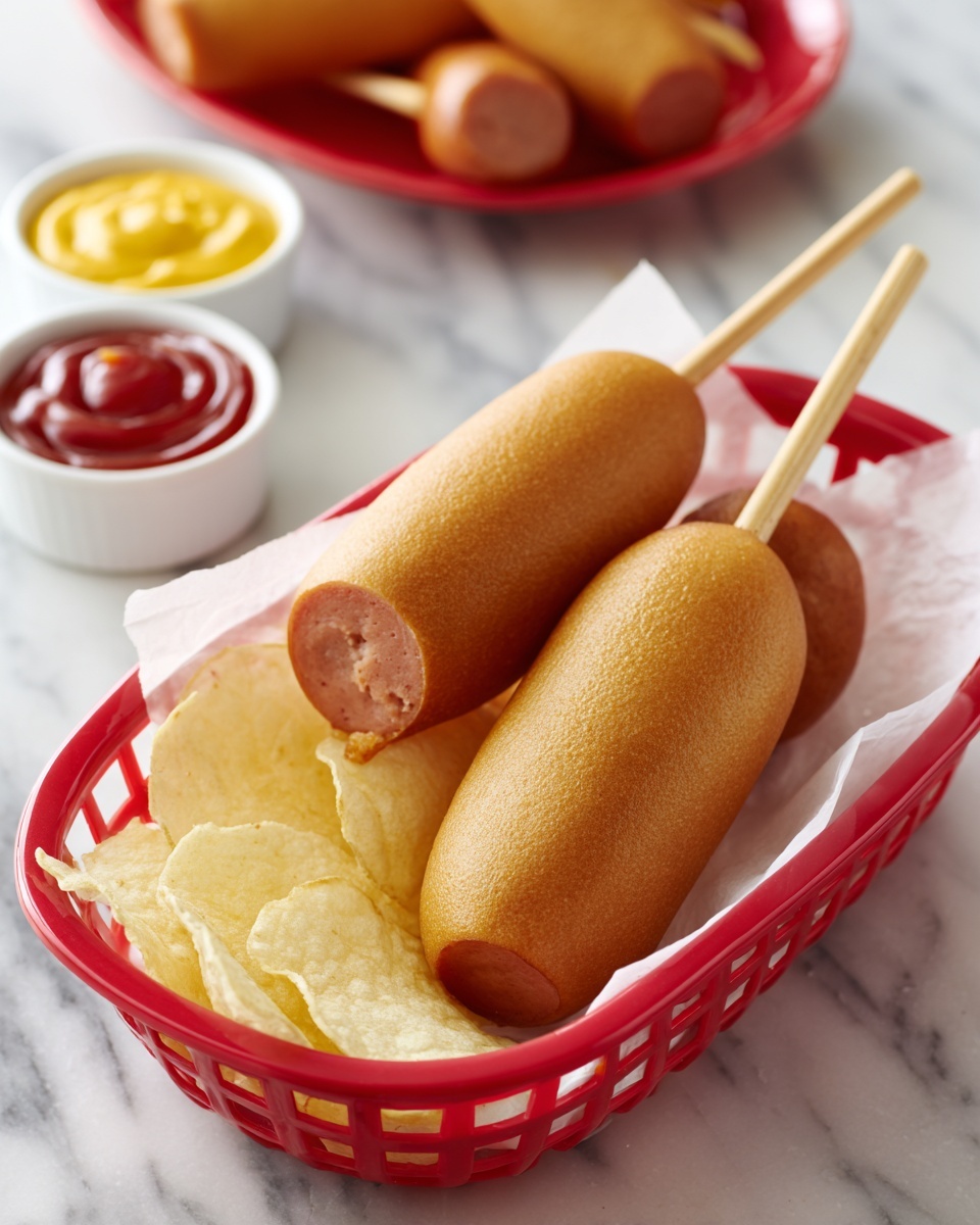 Homemade Corn Dog Sausage Recipe - Recipe Image