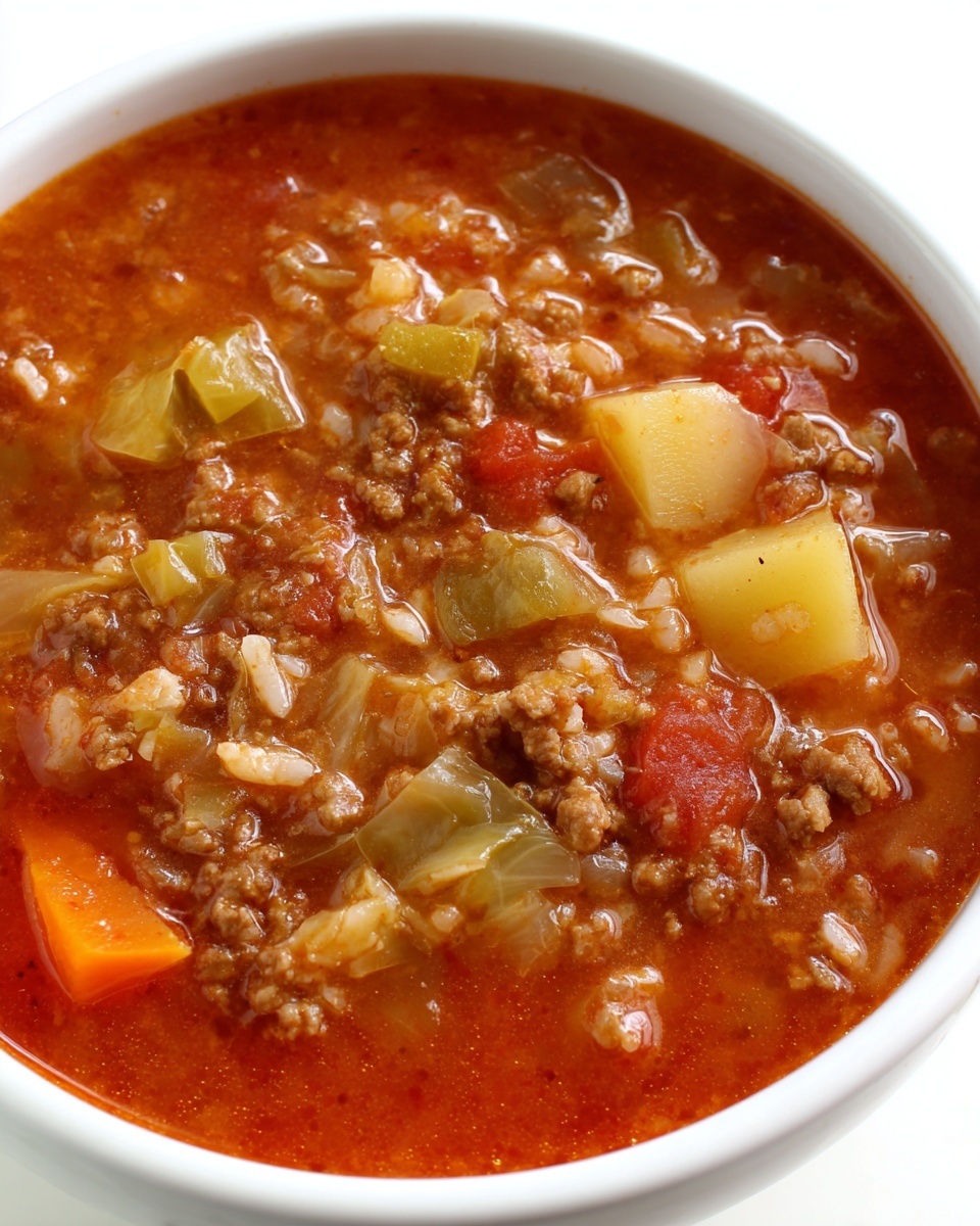 Unstuffed Cabbage Roll Soup Recipe - Recipe Image