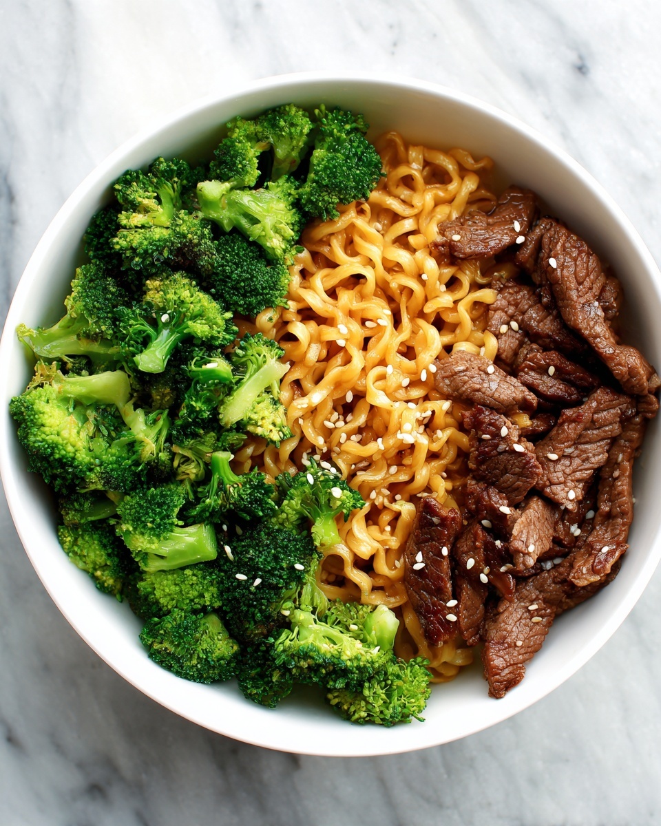 Beef and Broccoli Ramen Stir Fry Recipe - Recipe Image