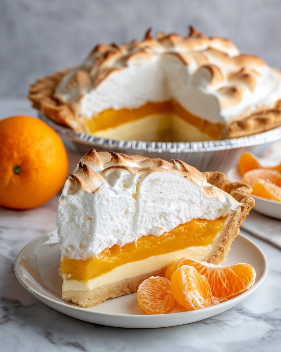 Orange Meringue Pie Recipe - Recipe Image
