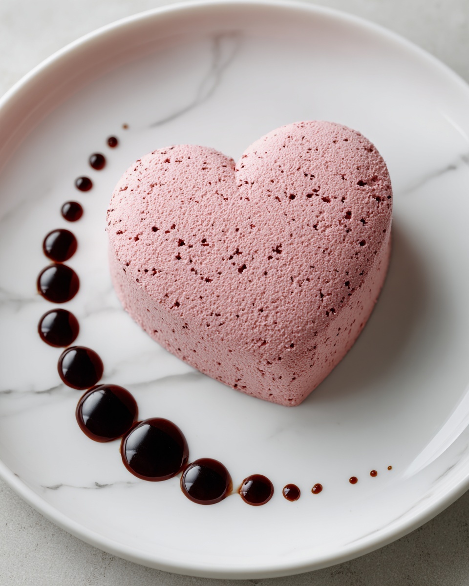 Cranberry Orange Semifreddo Hearts Recipe - Recipe Image