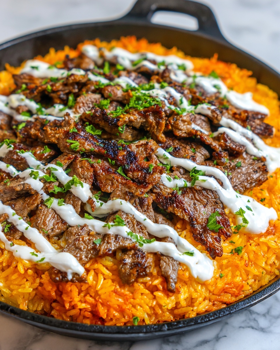 Steak Queso Rice Recipe - Recipe Image
