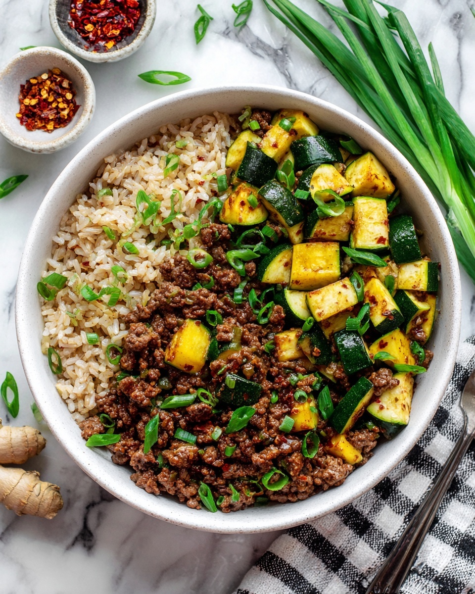 Ground Turkey Zucchini Skillet Recipe - Recipe Image