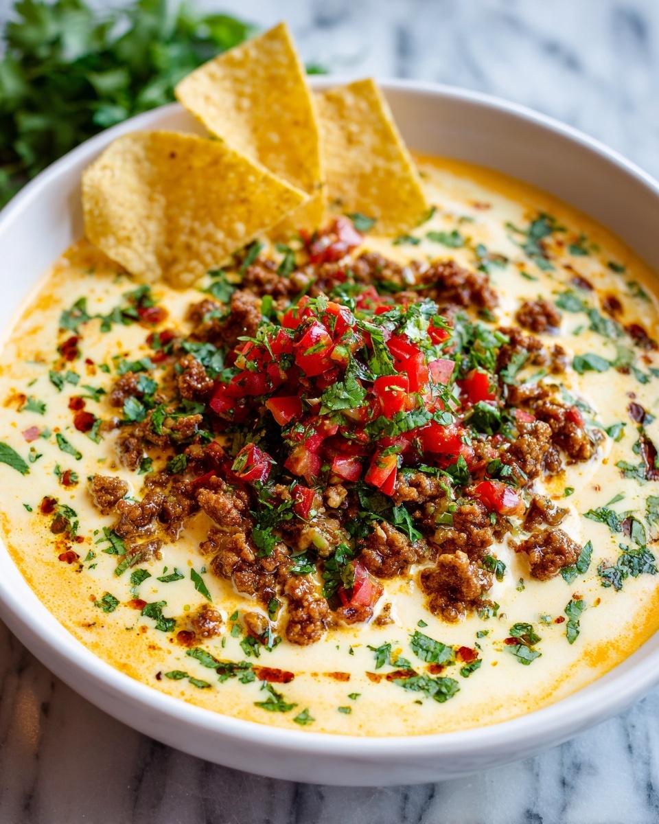 Beef Queso Dip Recipe - Recipe Image