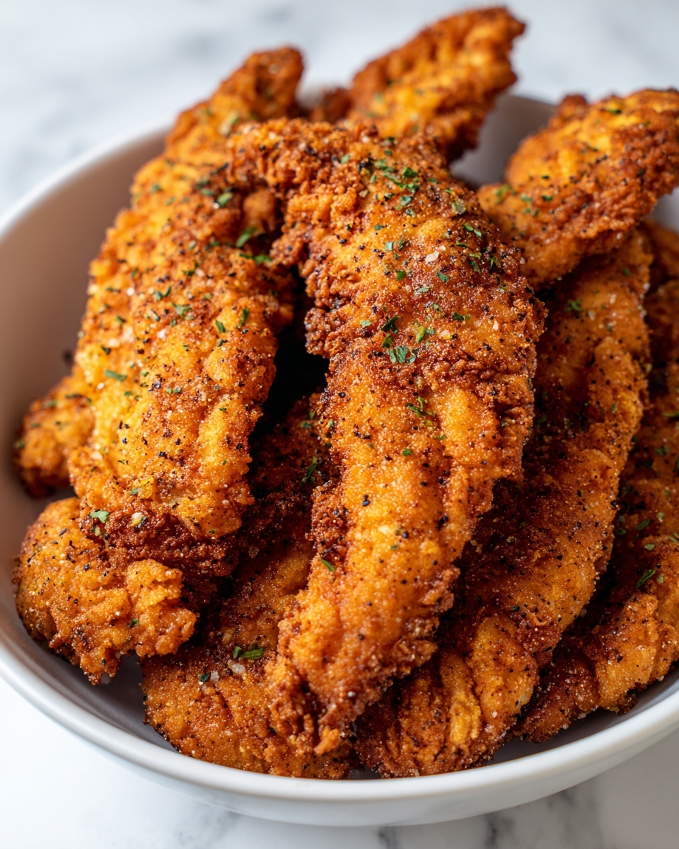 Air Fryer Honey Butter Garlic Chicken Tenders Recipe - Recipe Image