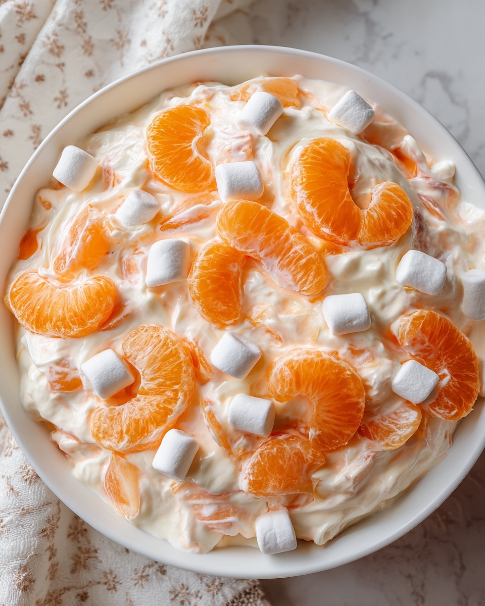 Orange Fluff Salad Recipe - Recipe Image