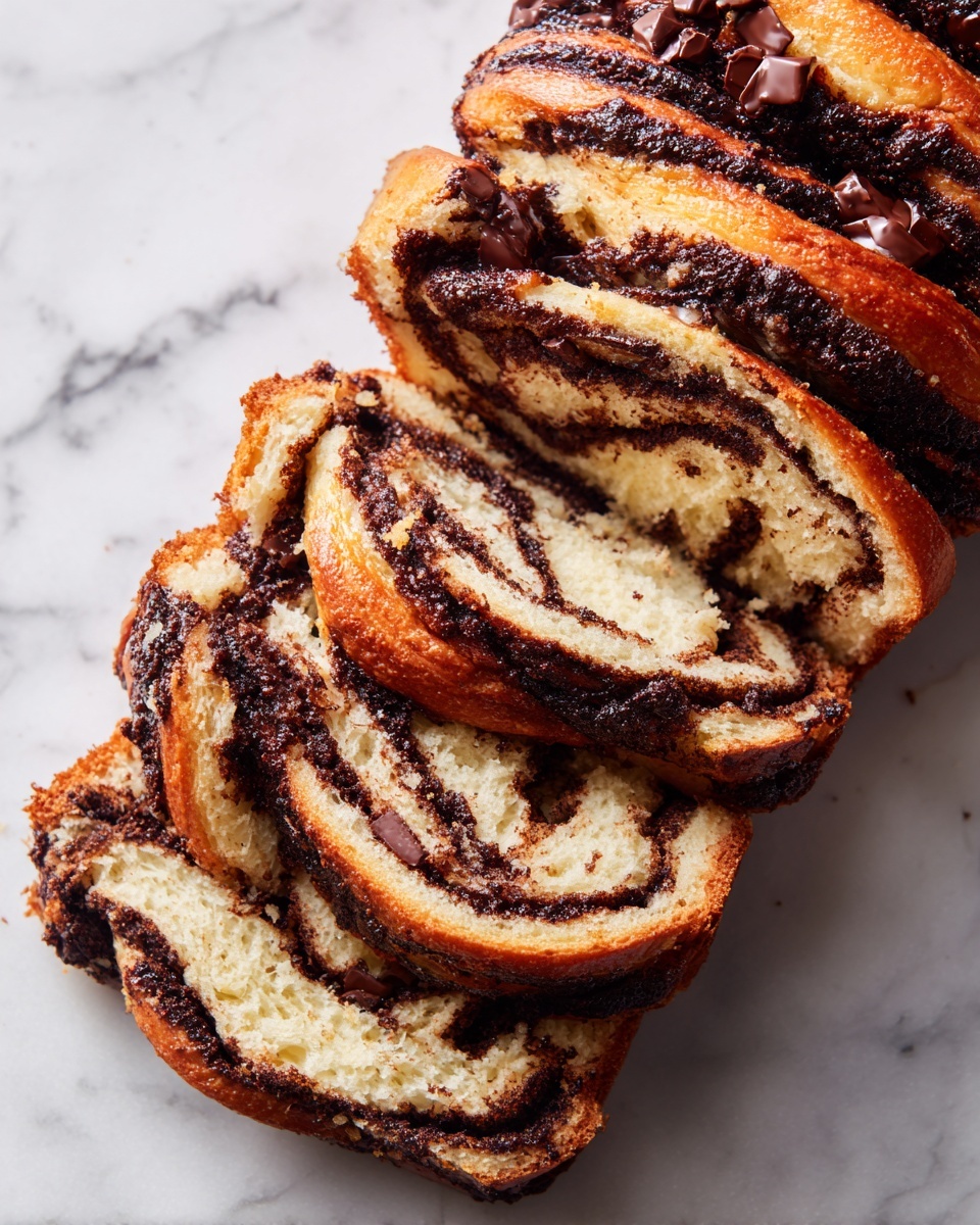 Super Easy Chocolate Babka Recipe - Recipe Image