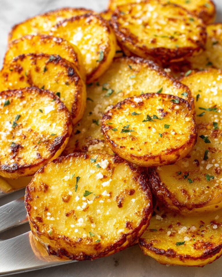 Oven Crispy Parmesan Potatoes Recipe