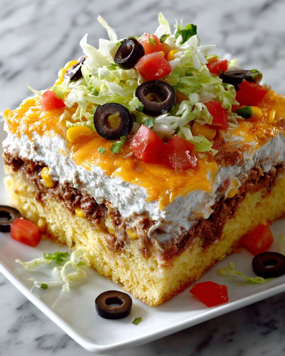 Jiffy Cornbread Taco Bake Recipe - Recipe Image