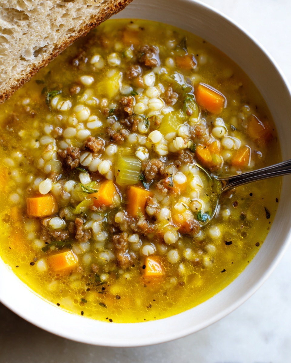 Crockpot Chicken and Barley Soup Recipe - Recipe Image