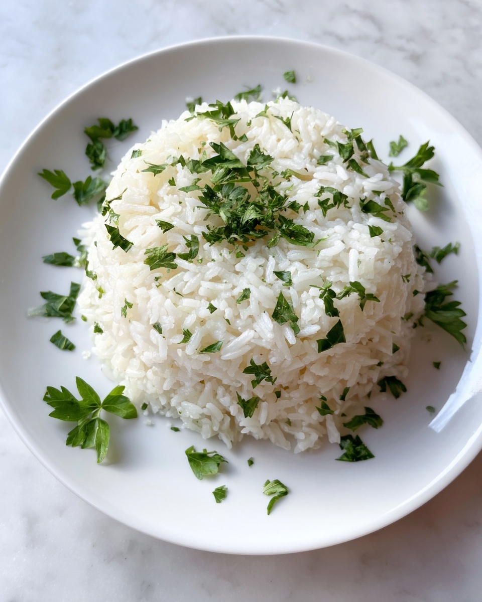 Garlic Parmesan Rice Recipe - Recipe Image