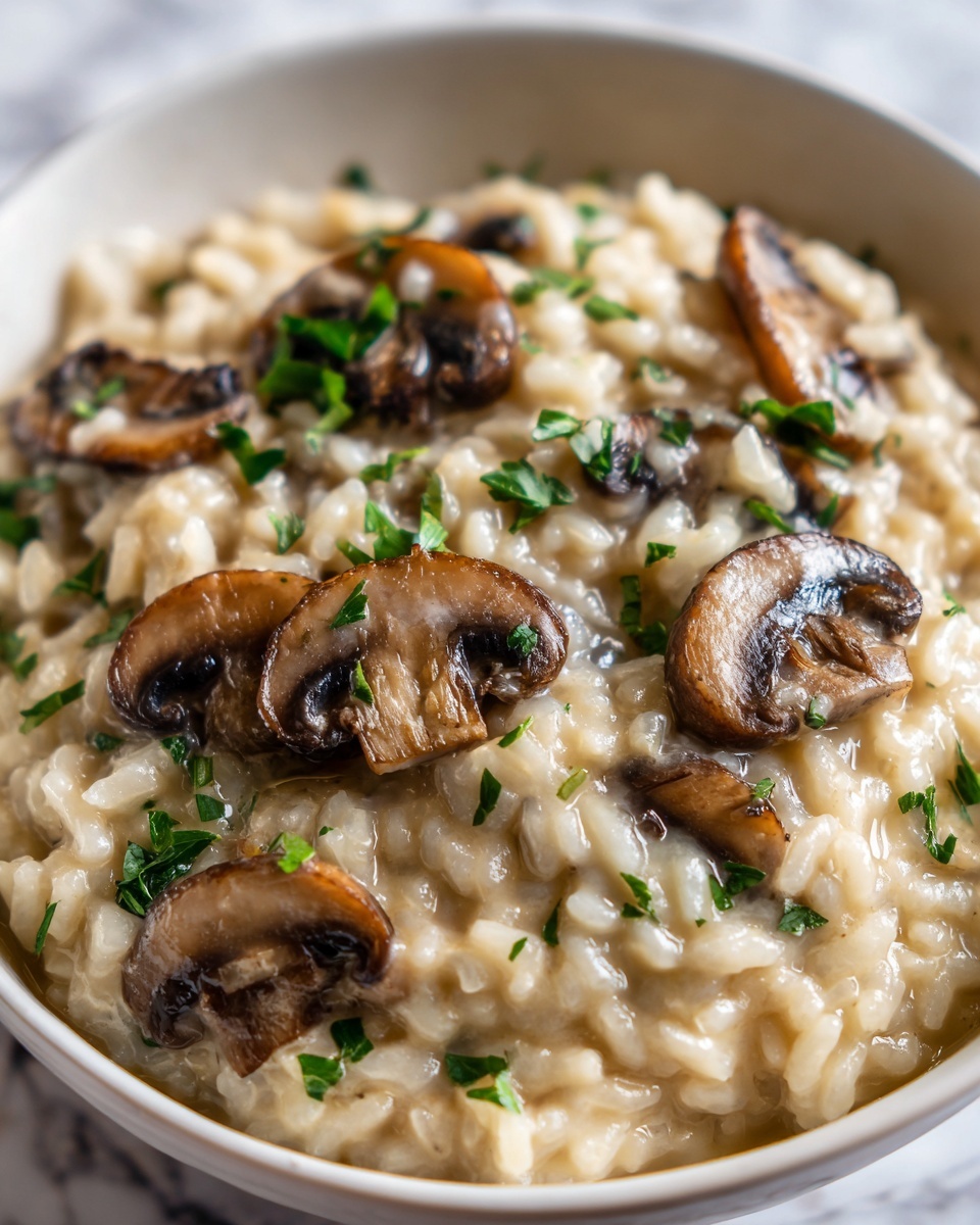 Creamy Mushroom Rice Recipe - Recipe Image
