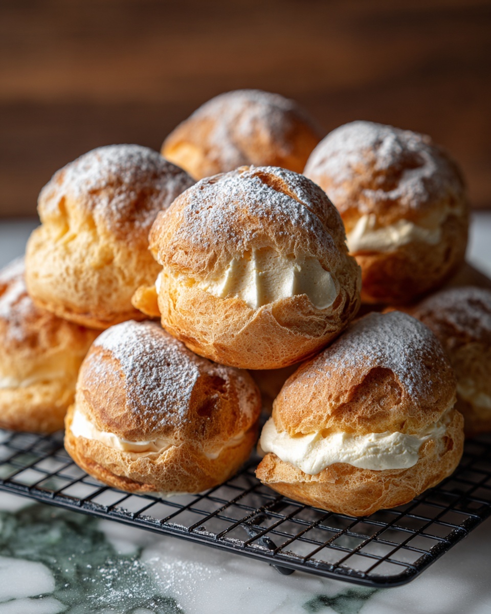 Easiest Cream Puffs Recipe - Recipe Image