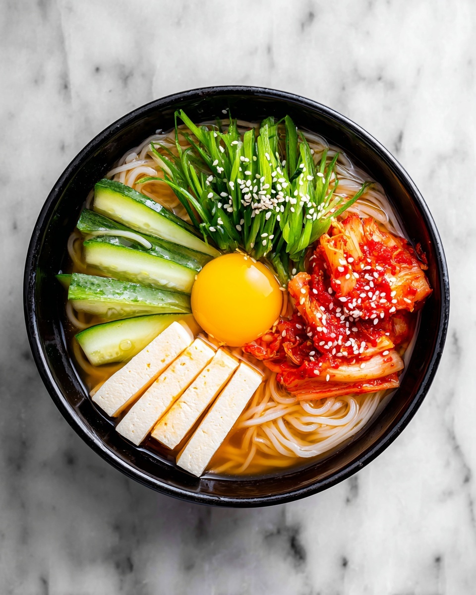 Naengmyeon (Korean Cold Noodles) Recipe - Recipe Image