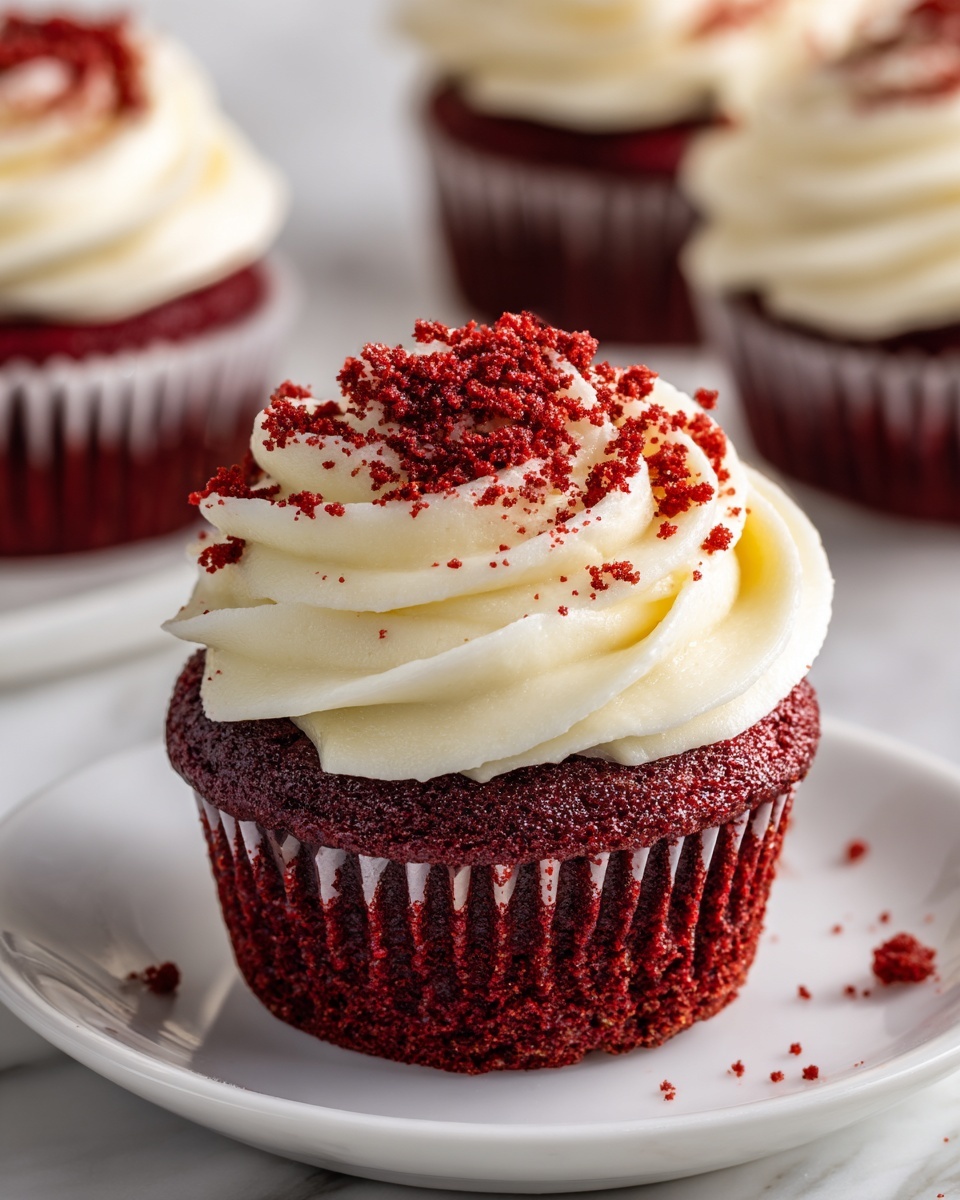 Red Velvet Cupcakes Recipe - Recipe Image